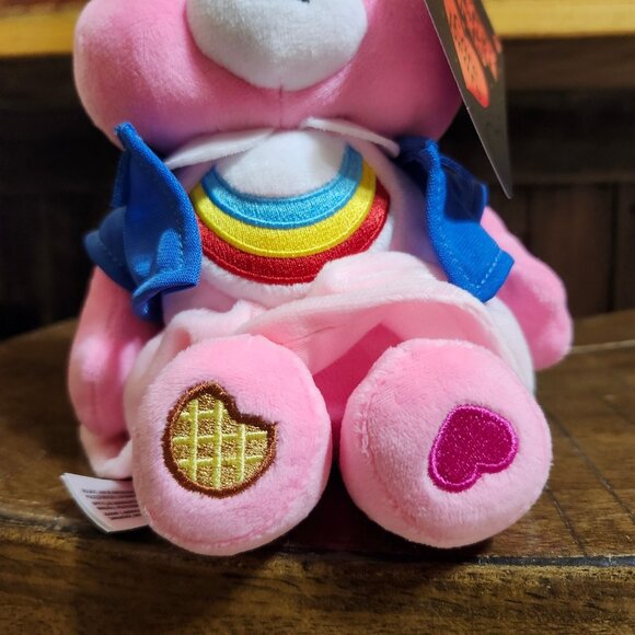 Care Bears × Stranger Things Fun Size Plush 9" Cheer Bear Eleven Limited Edition - Picture 3 of 9